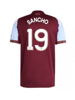 Billige Aston Villa Jadon Sancho #19 Hjemmedrakt 2025-26 Kortermet